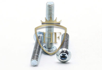 Zinc Plated Hex Drive Machine Screws