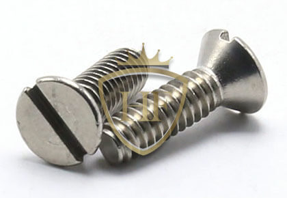 Slotted Countersunk Machine Screws