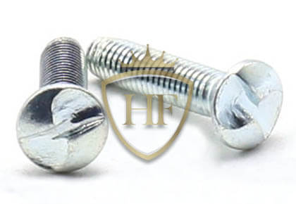 One Way Oval Head Machine Screws